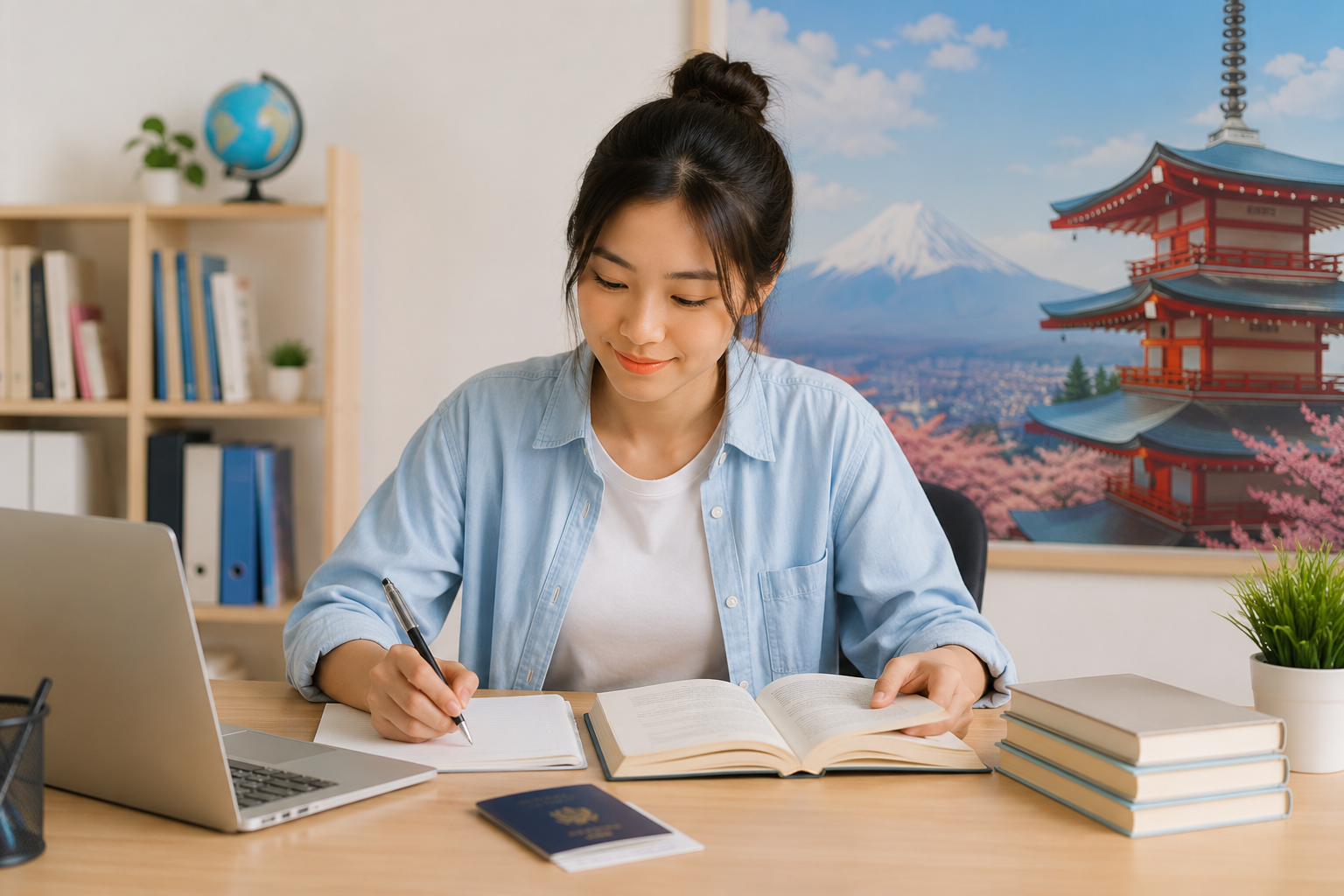 Student preparing for CM-FLIGHT international career pathway